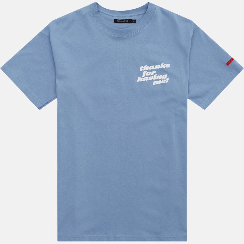 Non-Sens T-shirts BITMORE DUSTY BLUE